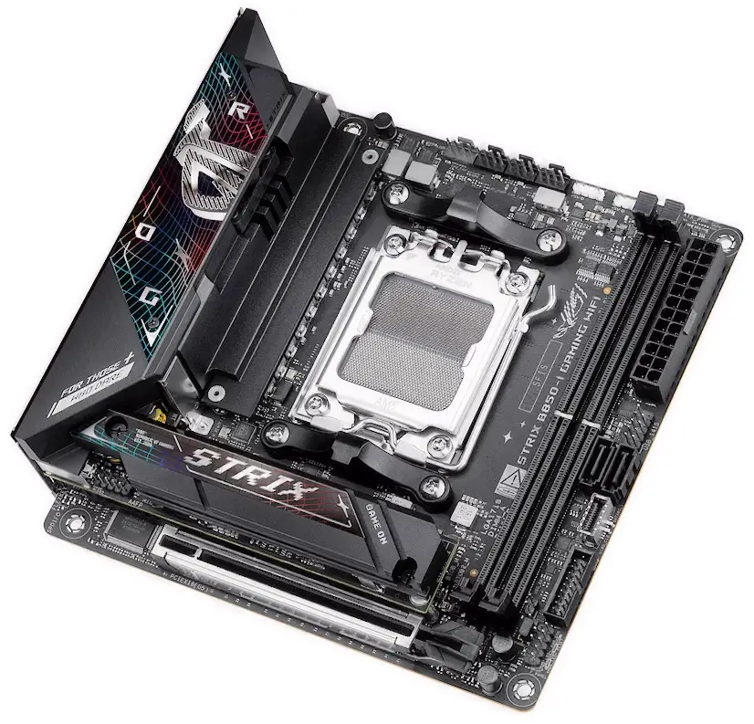 Montaje ASUS ROG STRIX B850-I GAMING WIFI El Cuadrón Informático El Cuadrón - Montaje ASUS ROG STRIX B850-I GAMING WIFI El Cuadrón