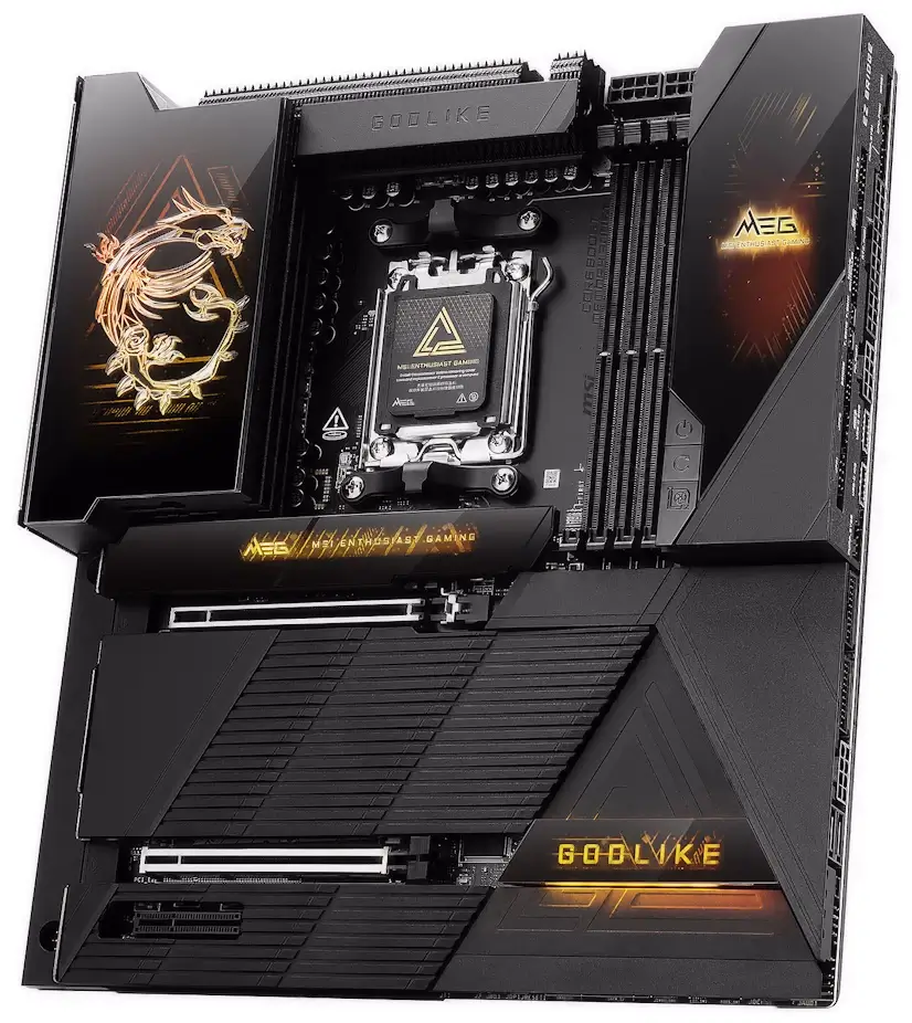 Montaje Placa Base MSI MEG X870E GODLIKE MAX Gaming PC El Cuadrón Montaje Placa Base MSI MEG X870E GODLIKE MAX Gaming PC El Cuadrón